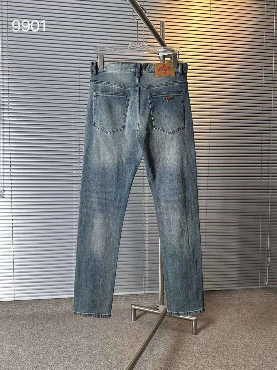 Джинсы премиальные Prada BP-53597 Джинсы премиальные Prada BP-53597