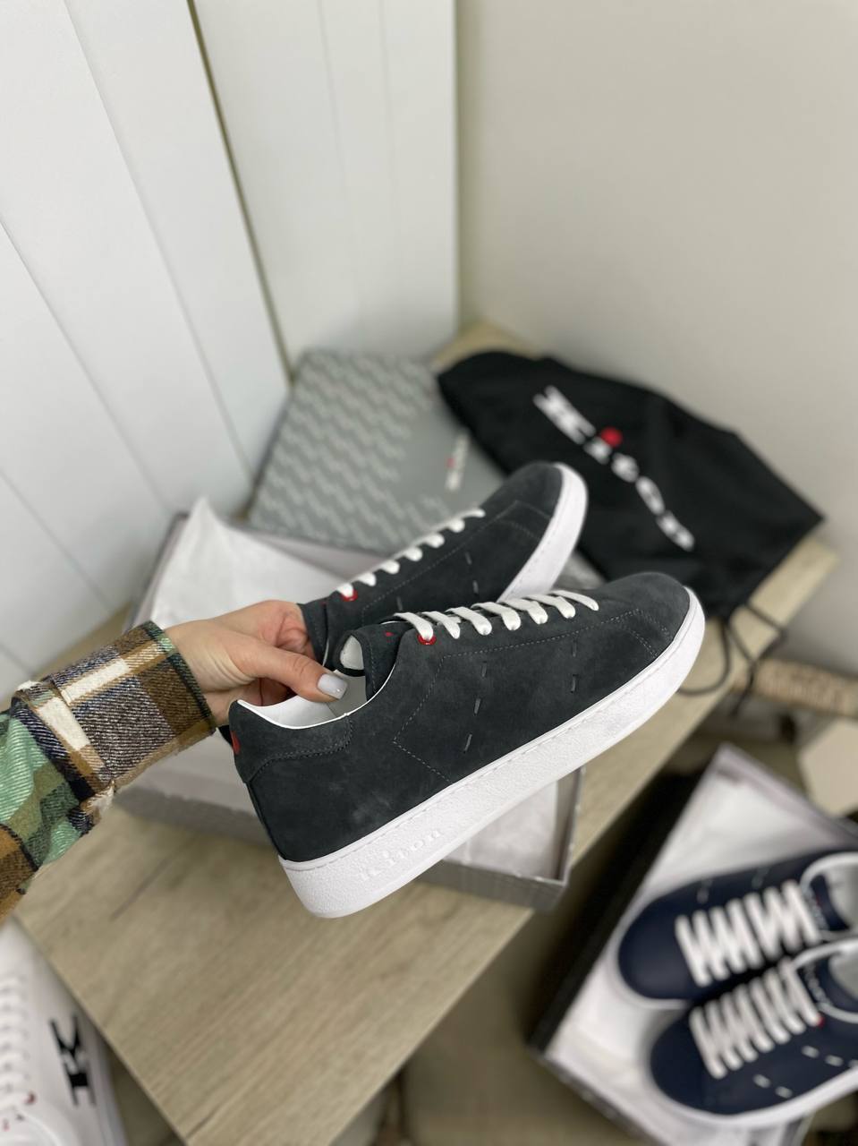 Кеды Kiton мужские BP-31283 Кеды Kiton мужские BP-31283