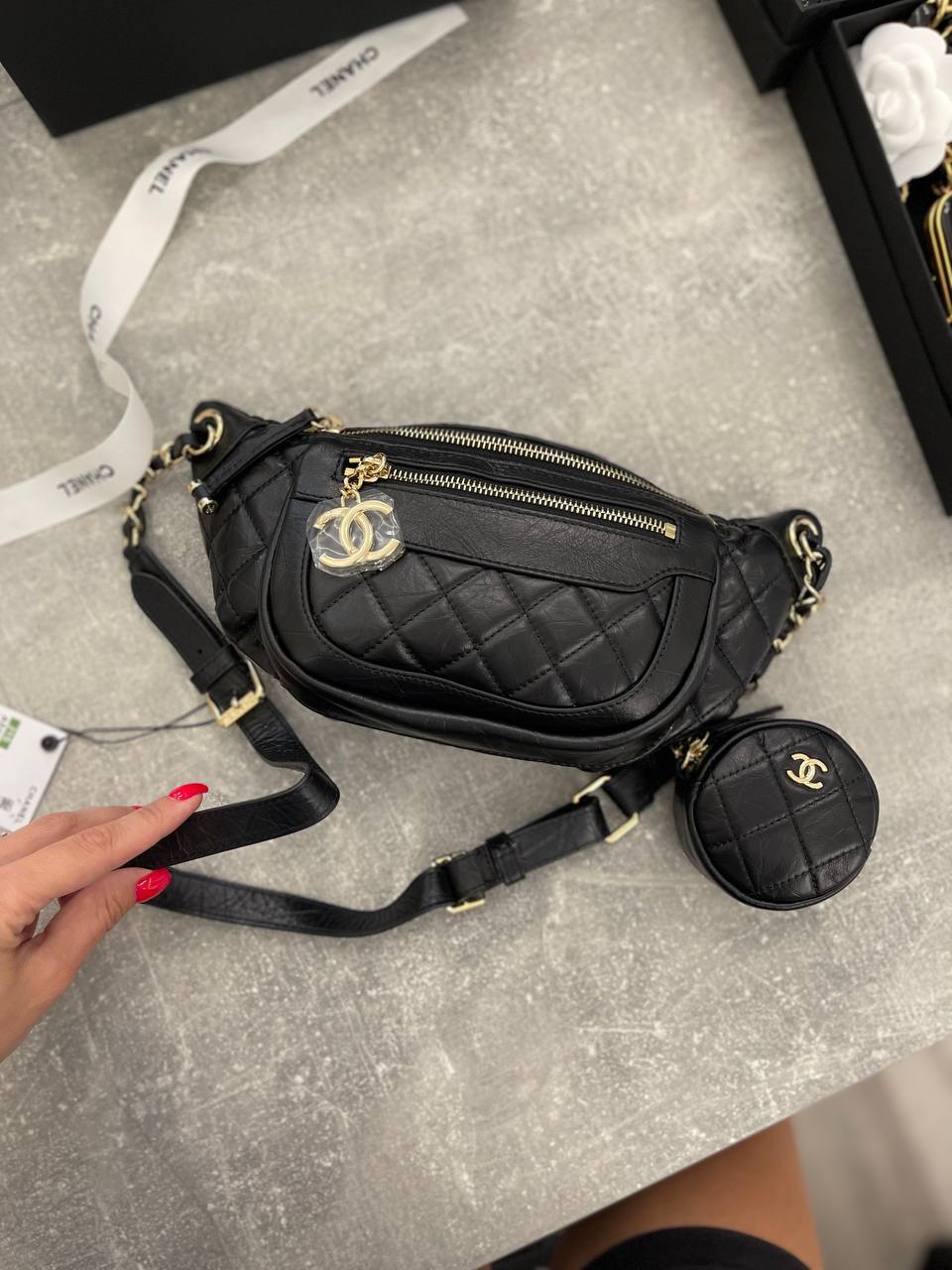 Поясная коллекционная сумка Chanel BP-52553 Поясная коллекционная сумка Chanel BP-52553