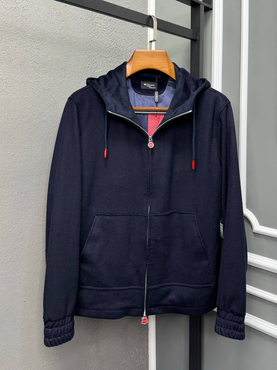 Элитный спортивный костюм синий Kiton BP-874319 Элитный спортивный костюм синий Kiton BP-874319