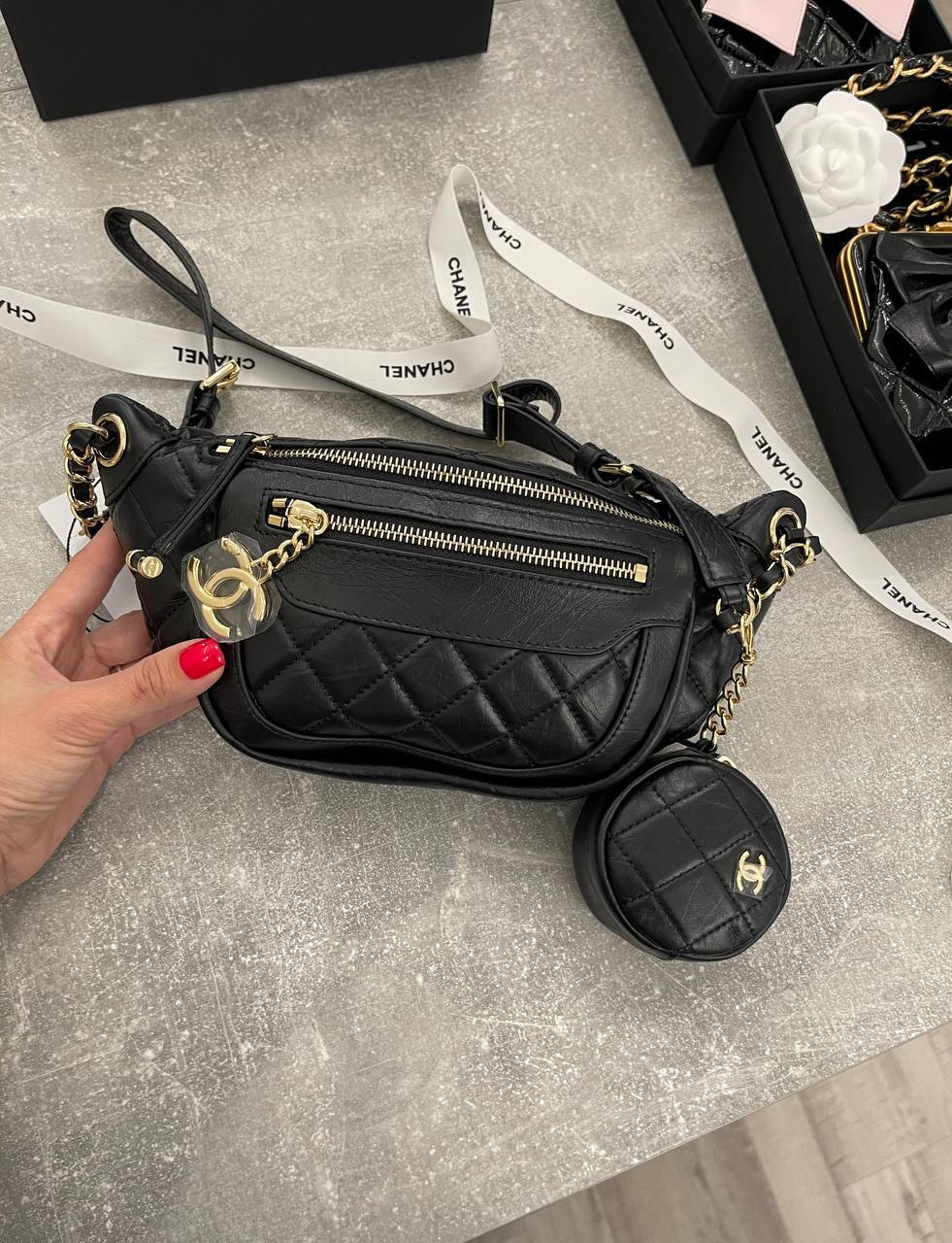 Поясная коллекционная сумка Chanel BP-52553 Поясная коллекционная сумка Chanel BP-52553