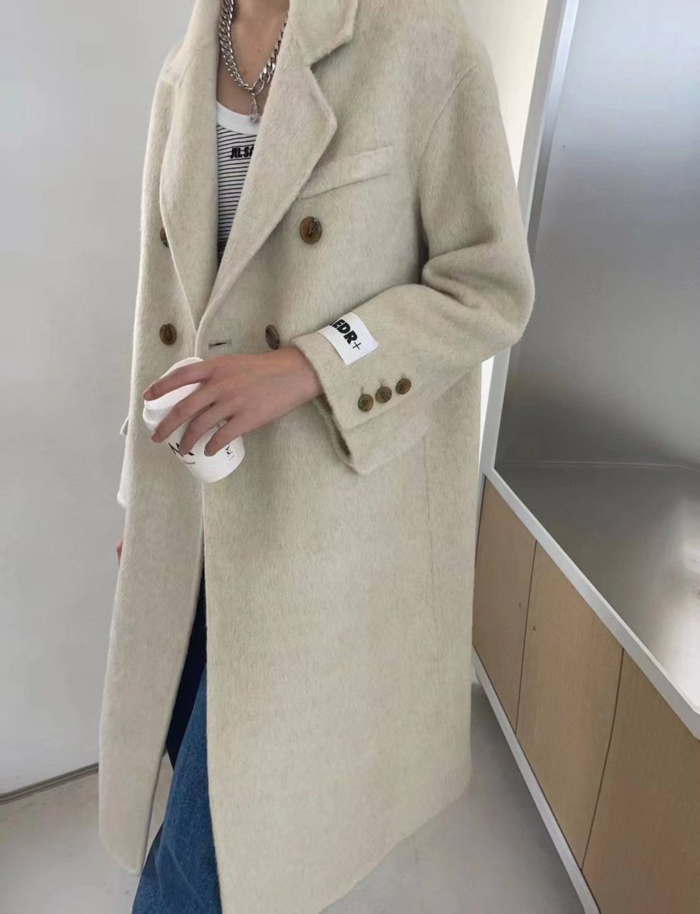 Пальто трендовое Jil Sander BP-20277 Пальто трендовое Jil Sander BP-20277