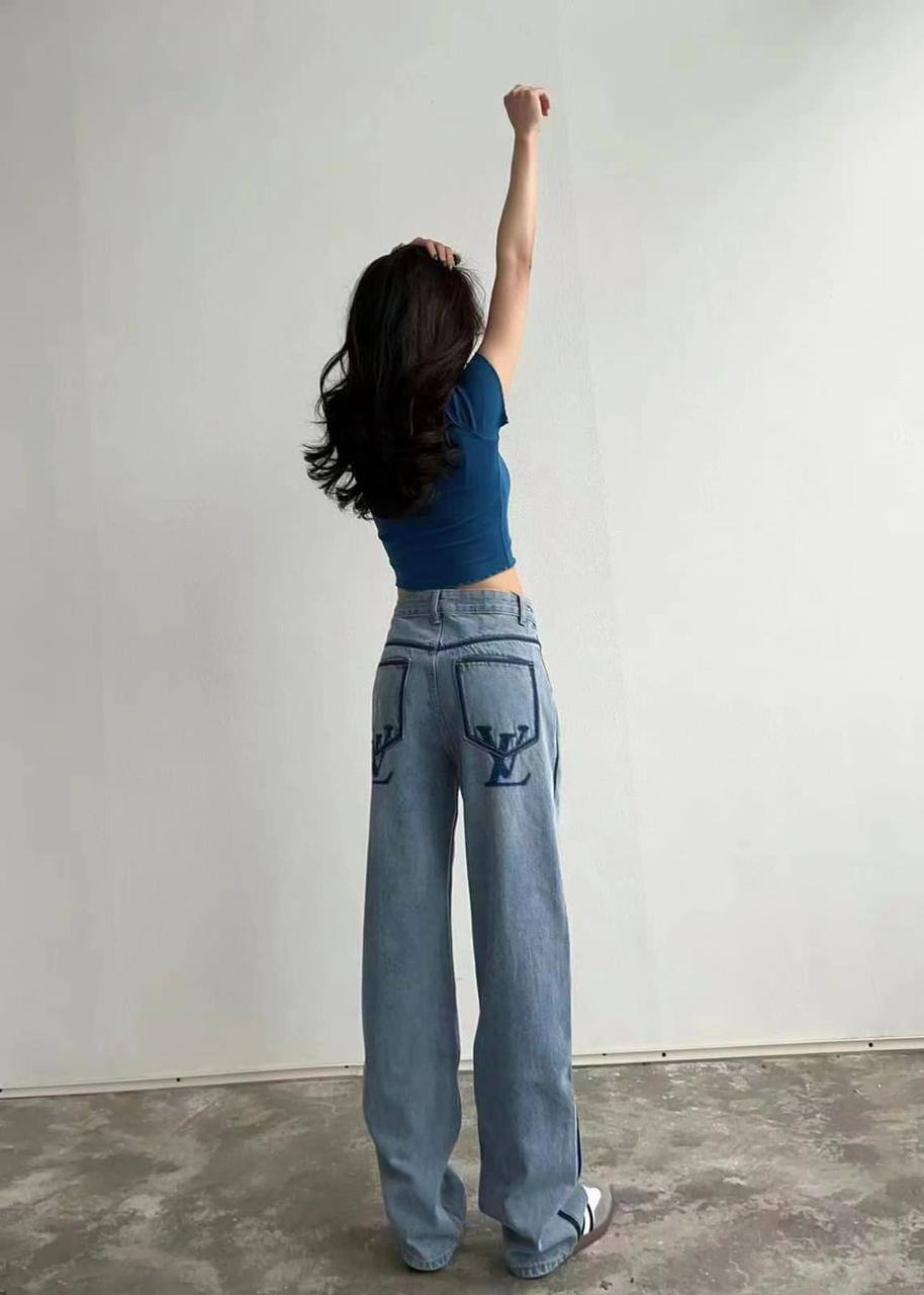 Дизайнерские джинсы Louis Vuitton BP-32763 Дизайнерские джинсы Louis Vuitton BP-32763