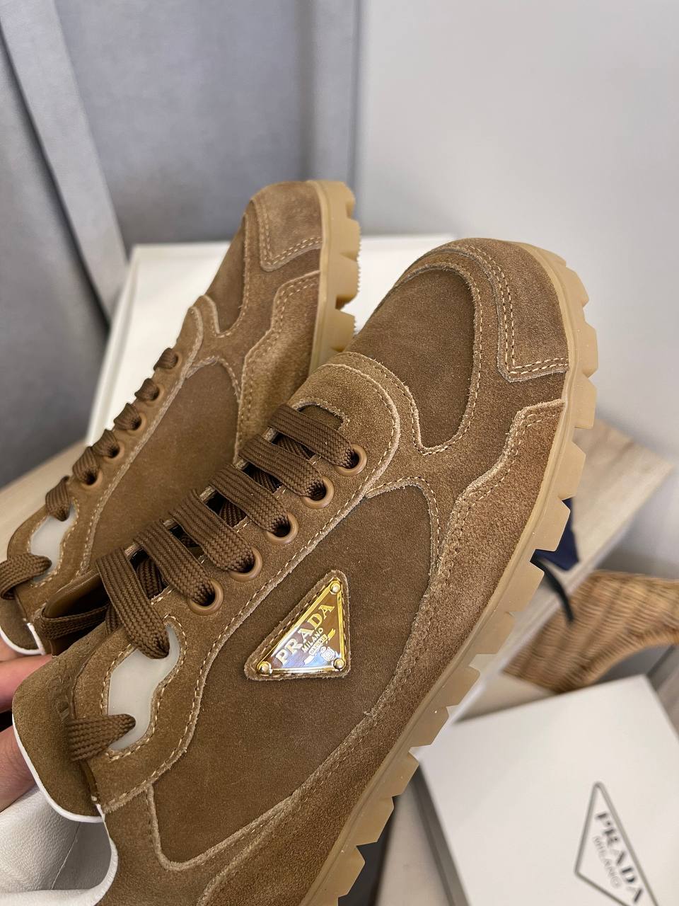 Prada кроссовки премиум BP-53189 Prada кроссовки премиум BP-53189