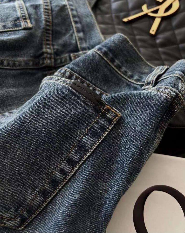 Трендовые джинсы Yves Saint Laurent BP-28495 Трендовые джинсы Yves Saint Laurent BP-28495