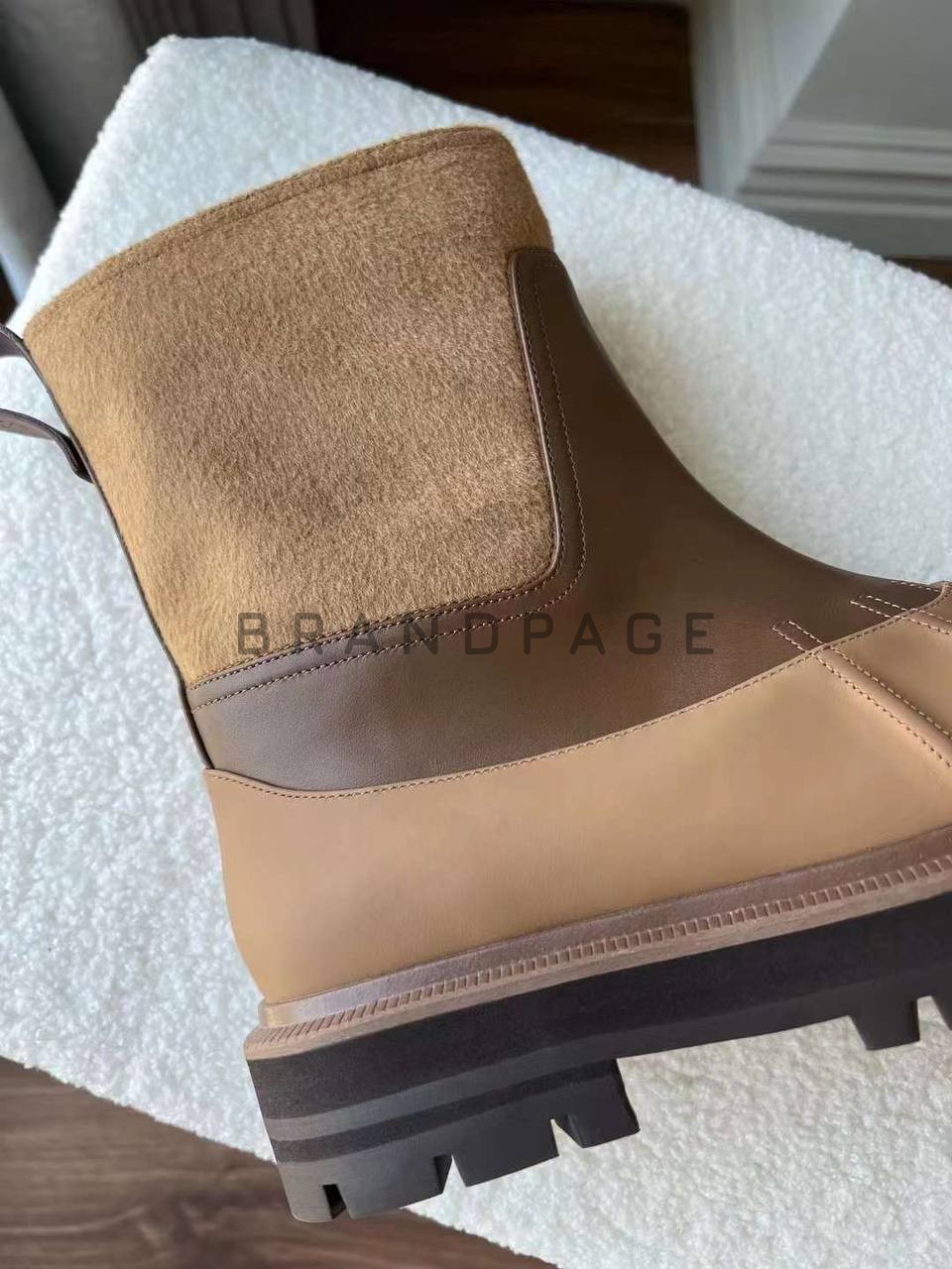 Женские ботинки из кашемира Loro Piana Regent BPLUX12433 Женские ботинки из кашемира Loro Piana Regent BPLUX12433