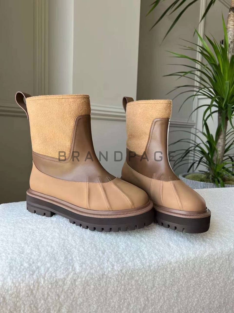 Женские ботинки из кашемира Loro Piana Regent BPLUX12433 Женские ботинки из кашемира Loro Piana Regent BPLUX12433