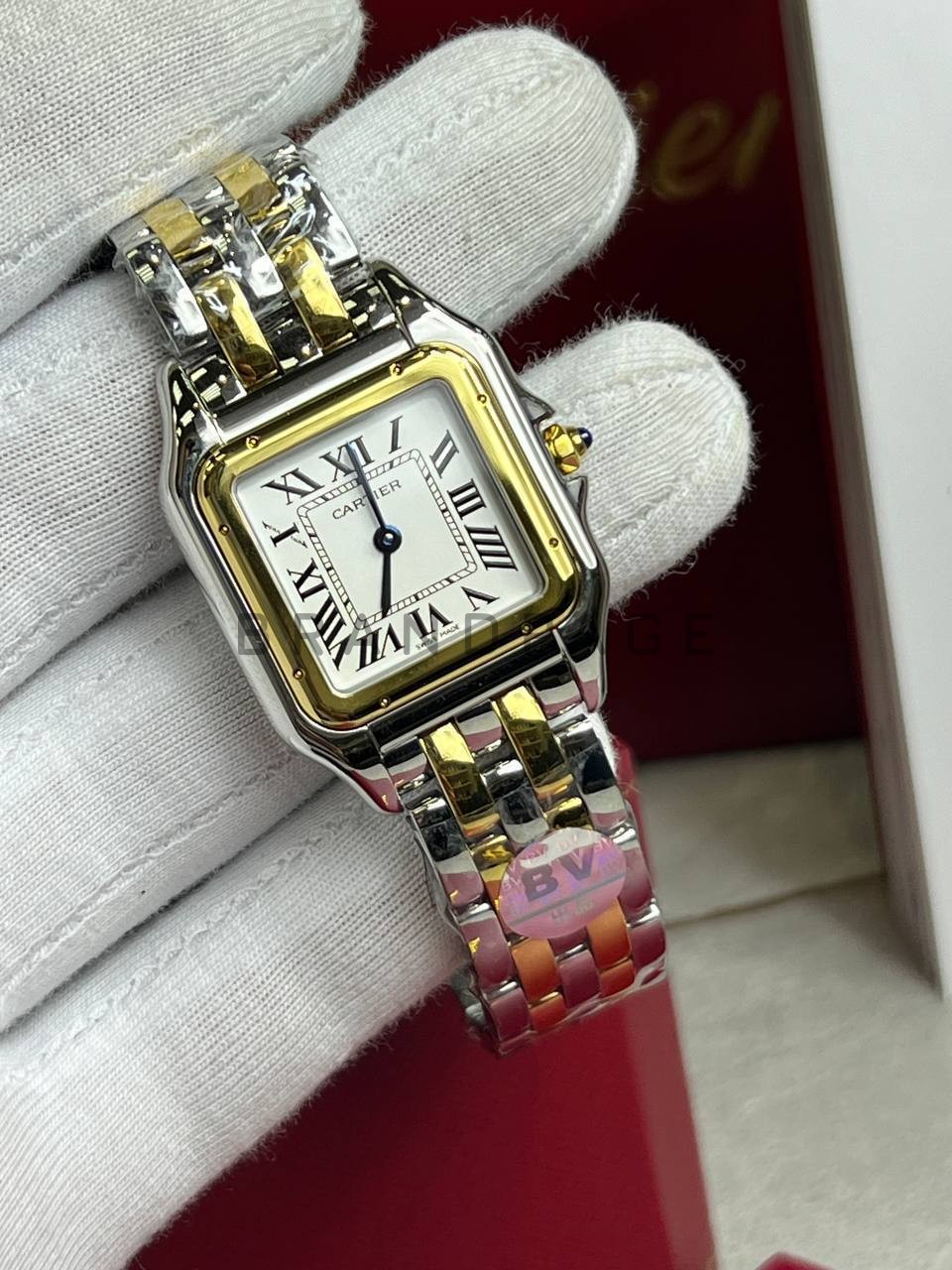 Часы Cartier Panthere из стали BPLUX12541 Часы Cartier Panthere из стали BPLUX12541