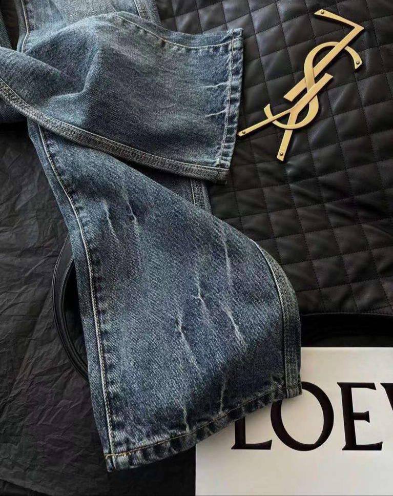 Трендовые джинсы Yves Saint Laurent BP-28495 Трендовые джинсы Yves Saint Laurent BP-28495