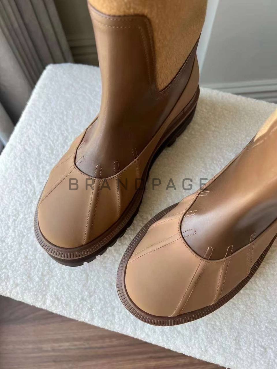 Женские ботинки из кашемира Loro Piana Regent BPLUX12433 Женские ботинки из кашемира Loro Piana Regent BPLUX12433