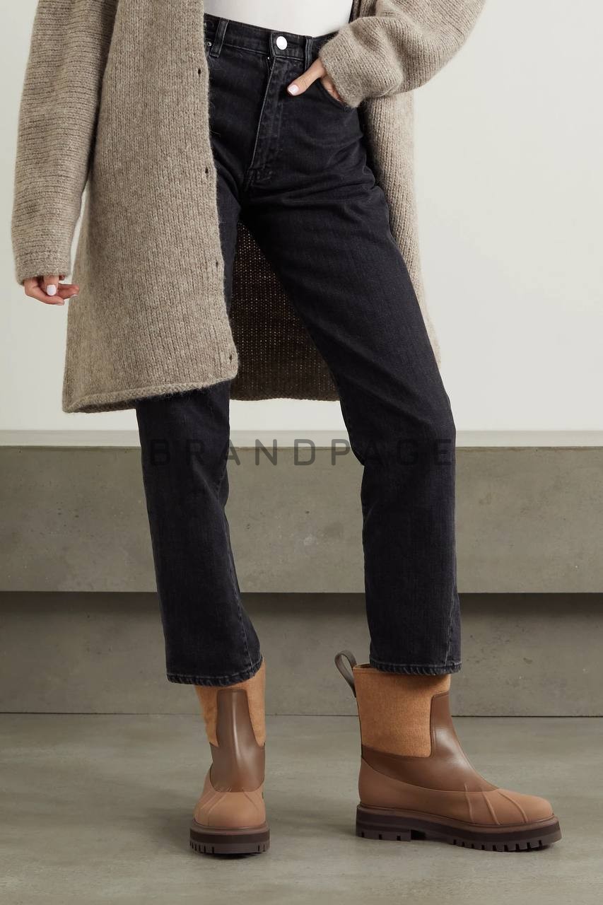 Женские ботинки из кашемира Loro Piana Regent BPLUX12433 Женские ботинки из кашемира Loro Piana Regent BPLUX12433