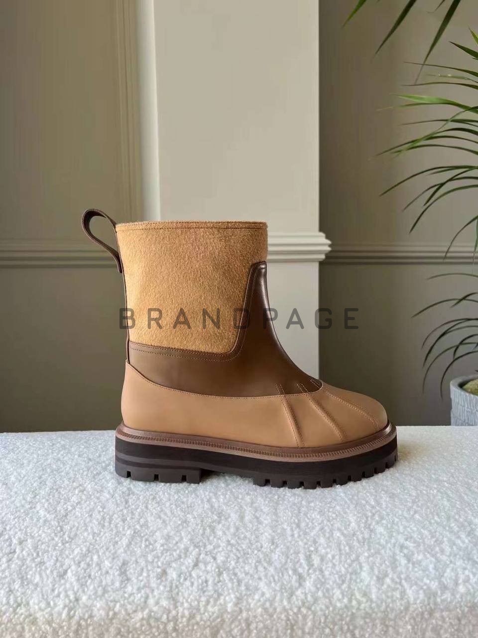 Женские ботинки из кашемира Loro Piana Regent BPLUX12433 Женские ботинки из кашемира Loro Piana Regent BPLUX12433