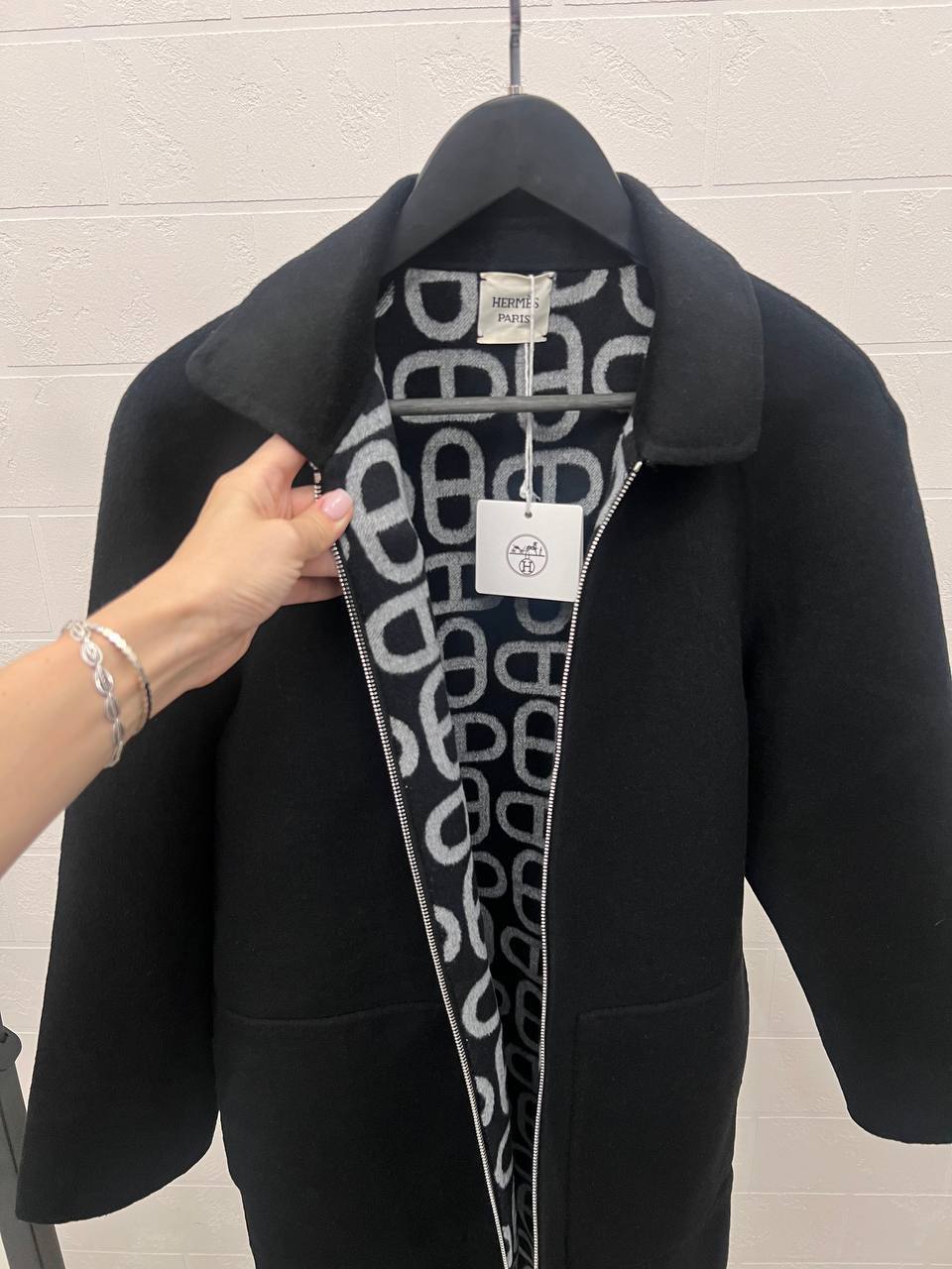 Элитное пальто Hermes BP-53417 Элитное пальто Hermes BP-53417