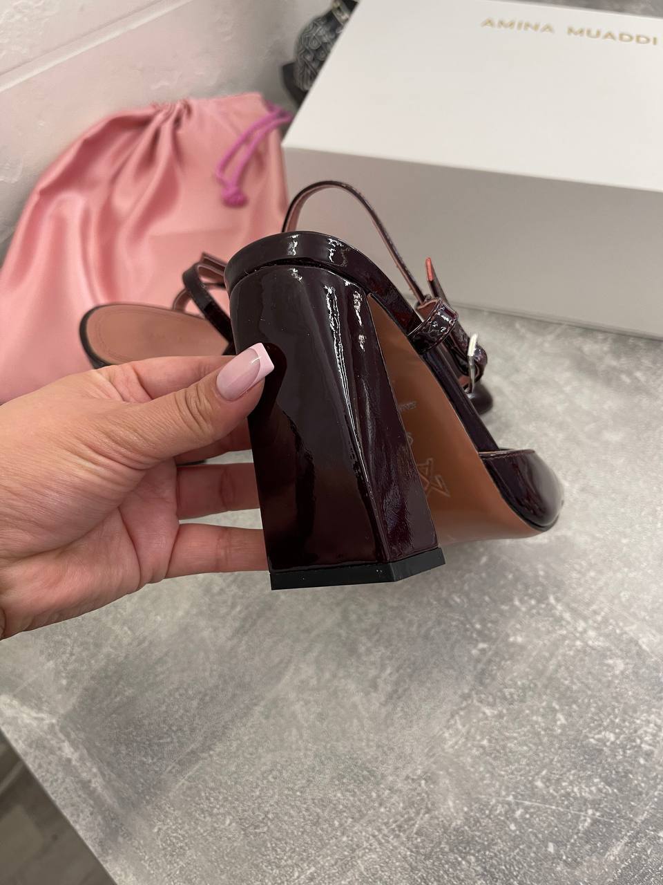 Дизайнерские туфли Amina Muaddi BP-49152 Дизайнерские туфли Amina Muaddi BP-49152