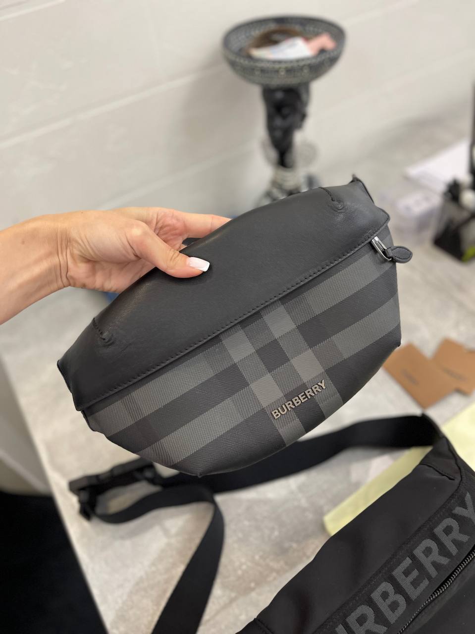 Поясная сумка Burberry повседневная BP-29650 Поясная сумка Burberry повседневная BP-29650