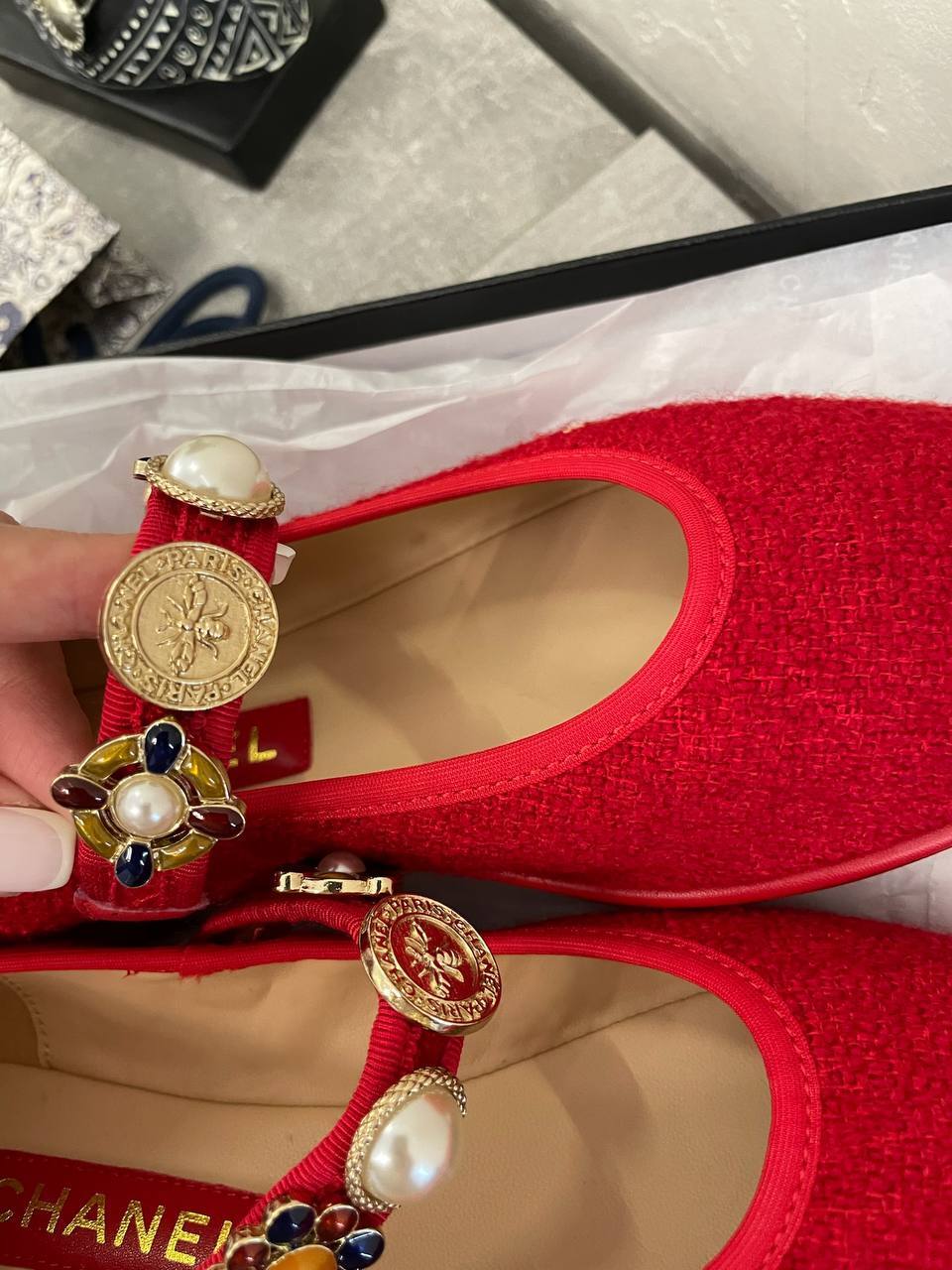 Балетки повседневные Chanel BP-52475 Балетки повседневные Chanel BP-52475