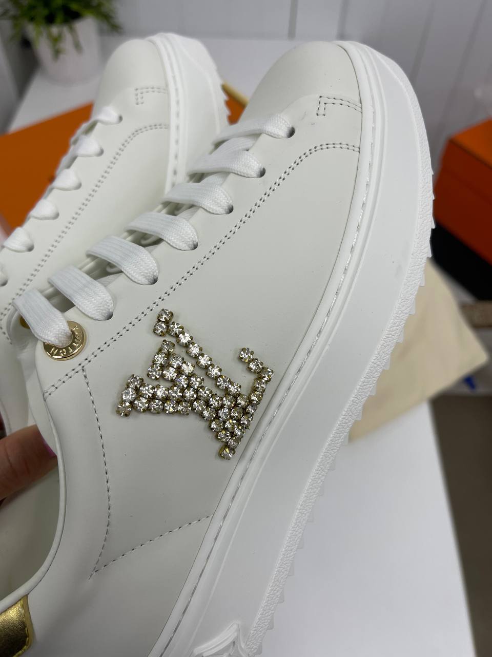 Louis Vuitton женские коллекционные кеды BP-29087 Louis Vuitton женские коллекционные кеды BP-29087