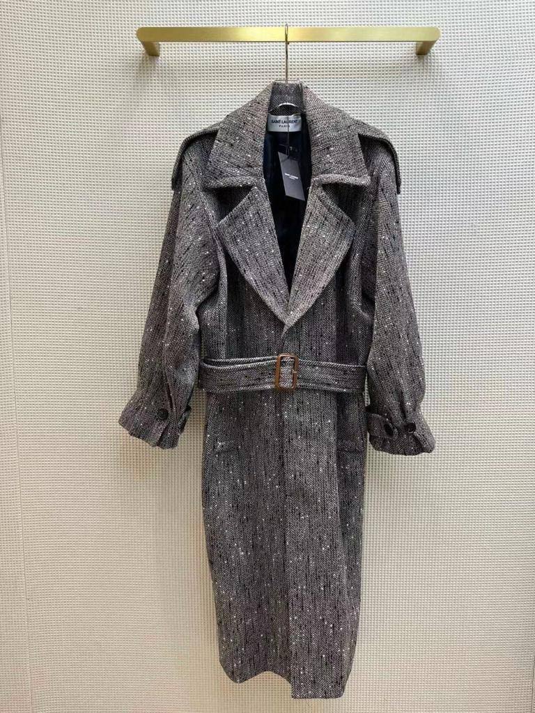 Пальто люкс Yves Saint Laurent BP-41293 Пальто люкс Yves Saint Laurent BP-41293