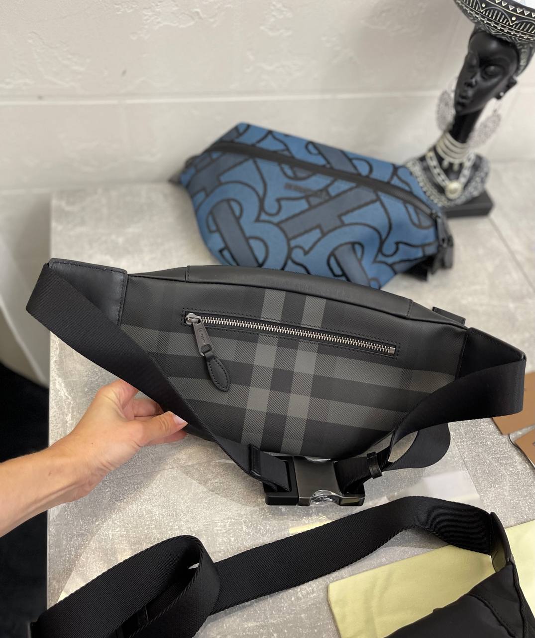 Поясная сумка Burberry повседневная BP-29650 Поясная сумка Burberry повседневная BP-29650