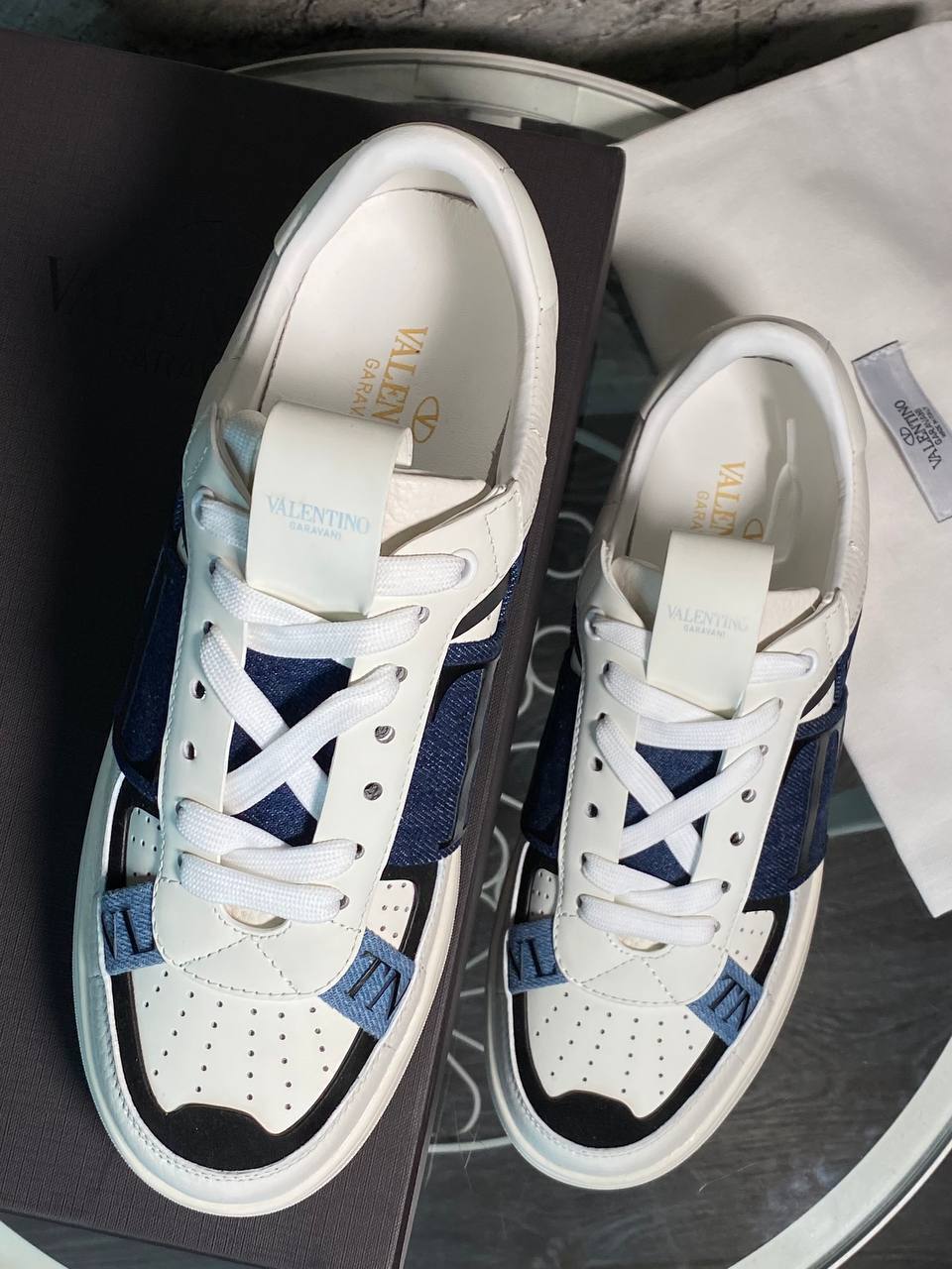 Valentino кеды для мужчин стильные BP-50625 Valentino кеды для мужчин стильные BP-50625