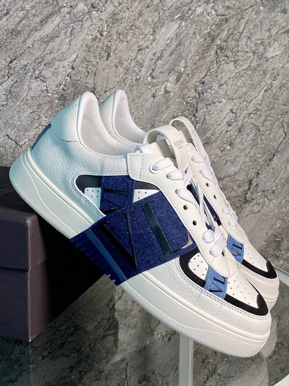 Valentino кеды для мужчин стильные BP-50625 Valentino кеды для мужчин стильные BP-50625