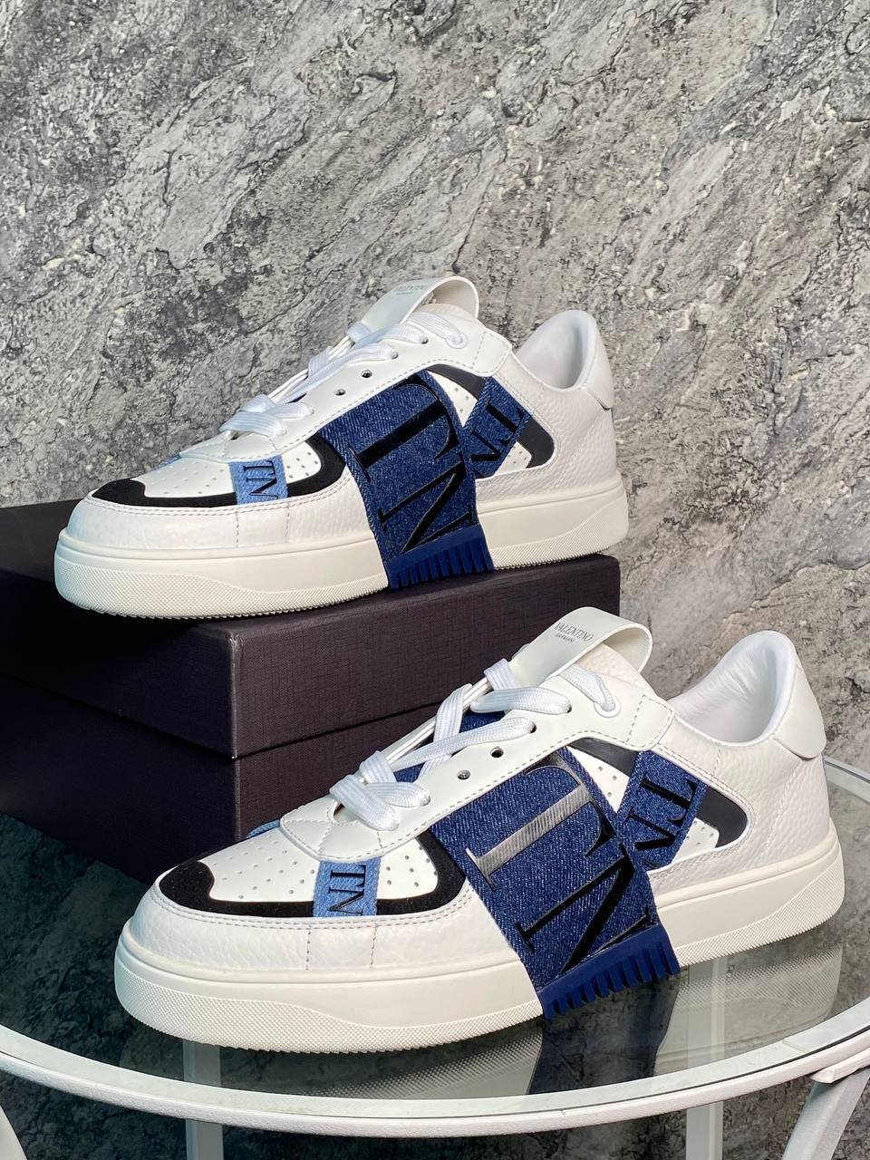 Valentino кеды для мужчин стильные BP-50625 Valentino кеды для мужчин стильные BP-50625