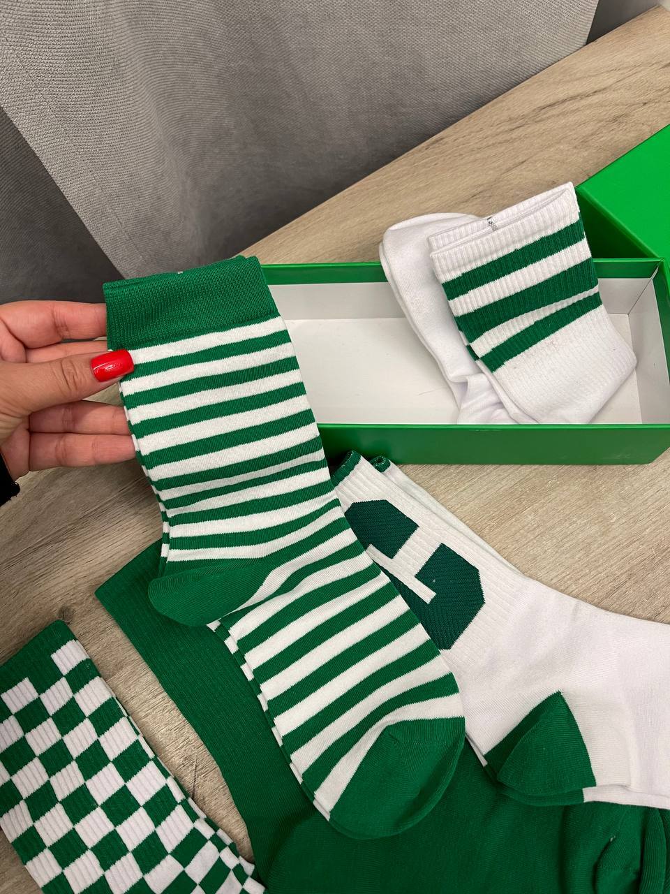 Носки Bottega Veneta люксовый комплект BP-46514 Носки Bottega Veneta люксовый комплект BP-46514