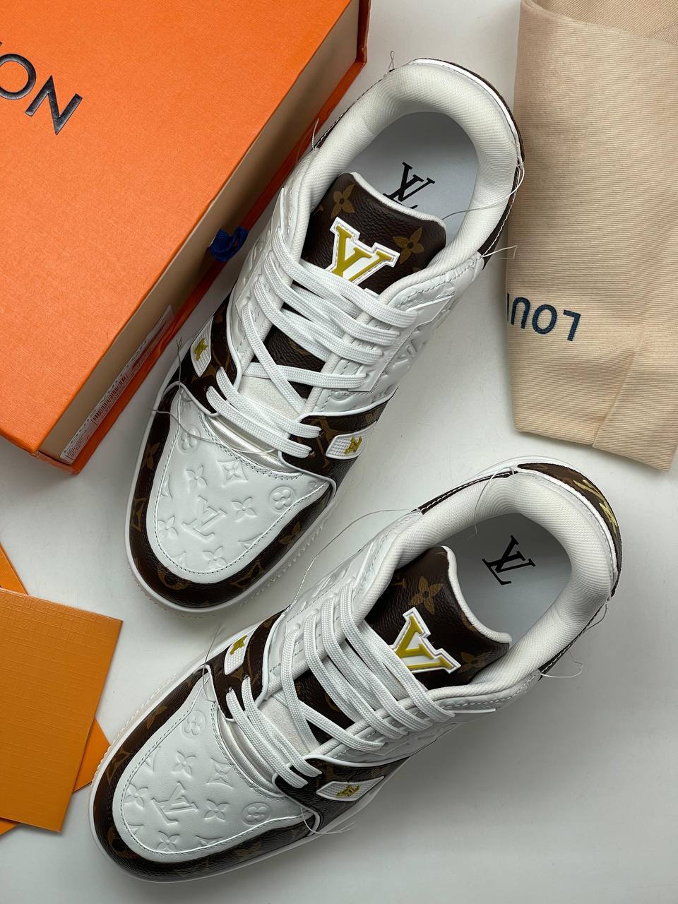 Louis Vuitton стильные кеды мужские BP-45520 Louis Vuitton стильные кеды мужские BP-45520