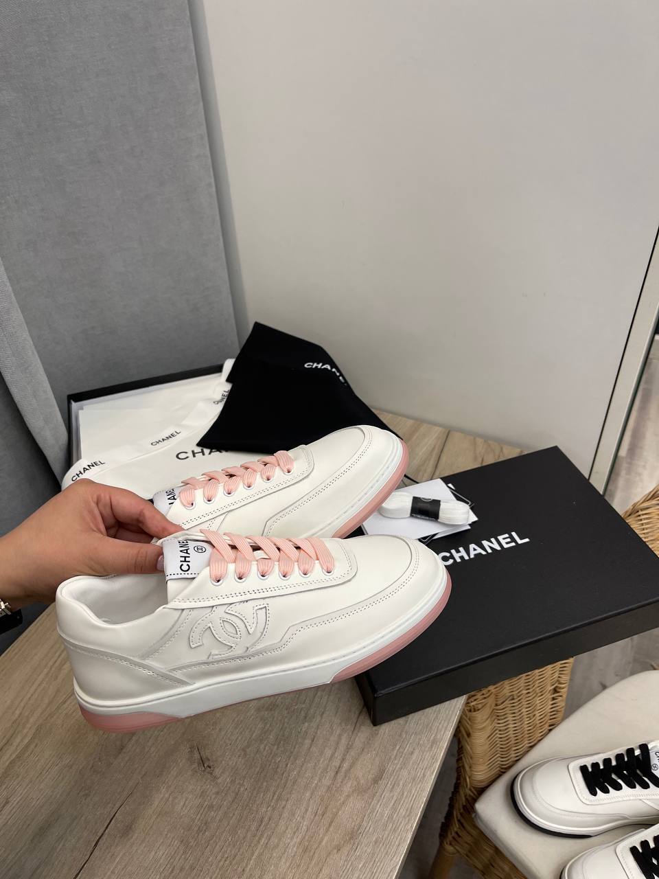 Chanel коллекционные женские кеды BP-48753 Chanel коллекционные женские кеды BP-48753