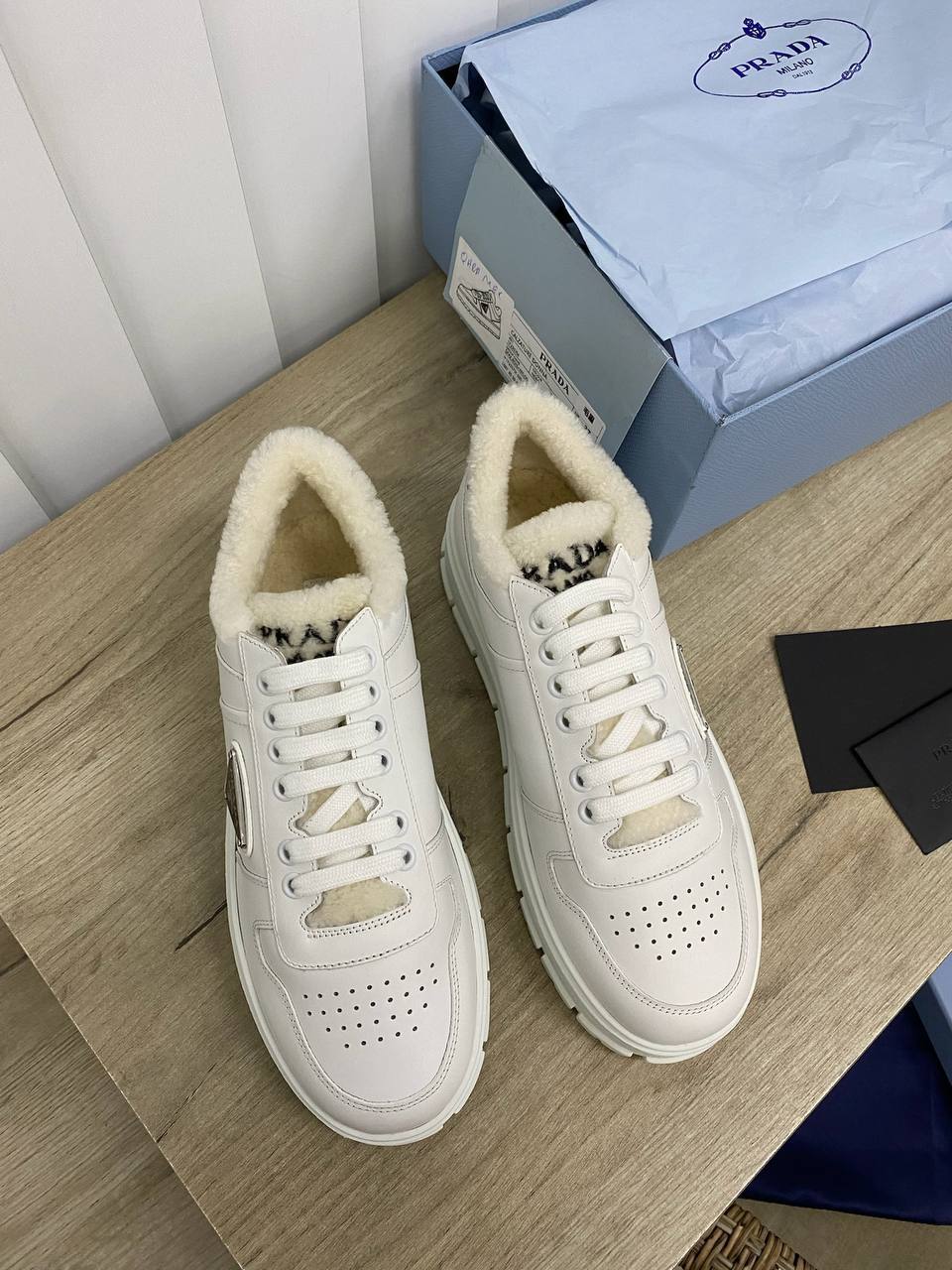 Кеды Prada BP-21279 повседневные женские Кеды Prada BP-21279 повседневные женские