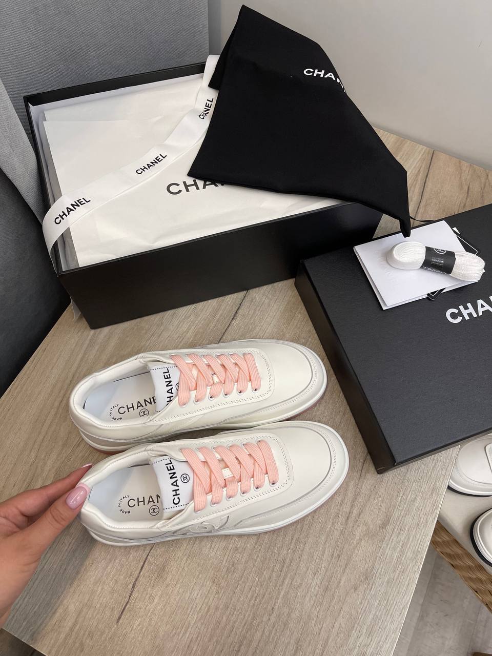 Chanel коллекционные женские кеды BP-48753 Chanel коллекционные женские кеды BP-48753