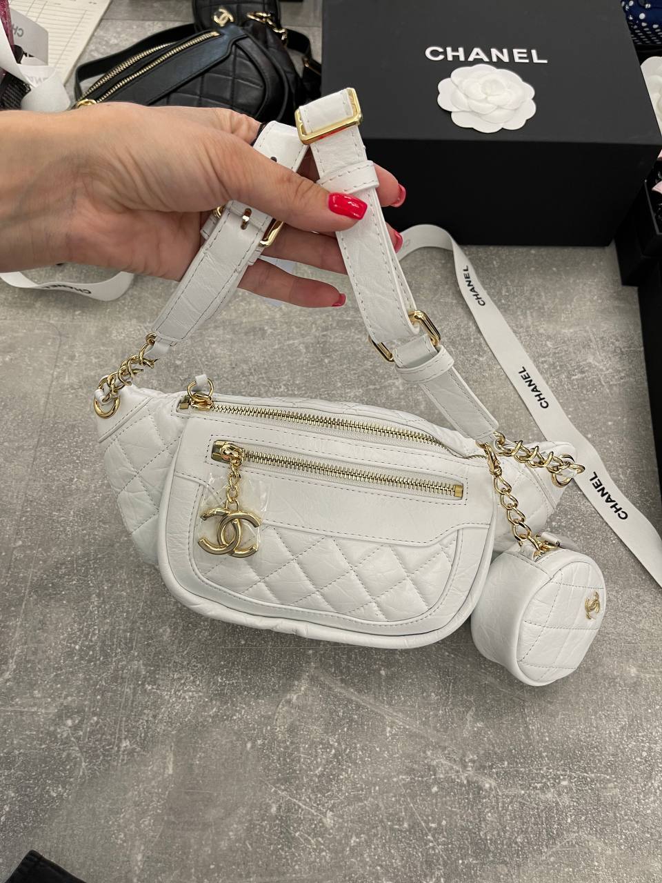 Поясная женская трендовая сумка Chanel BP-52554 Поясная женская трендовая сумка Chanel BP-52554