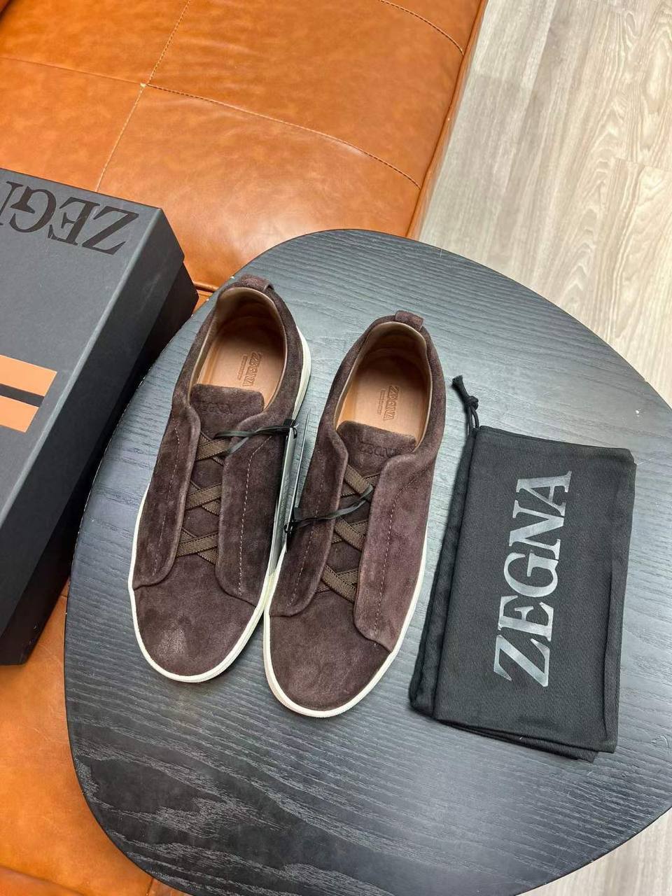 ZEGNA стильные мужские кеды BP-46790 ZEGNA стильные мужские кеды BP-46790