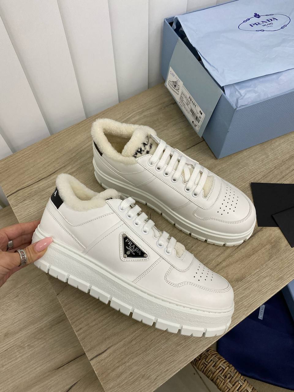 Кеды Prada BP-21279 повседневные женские Кеды Prada BP-21279 повседневные женские