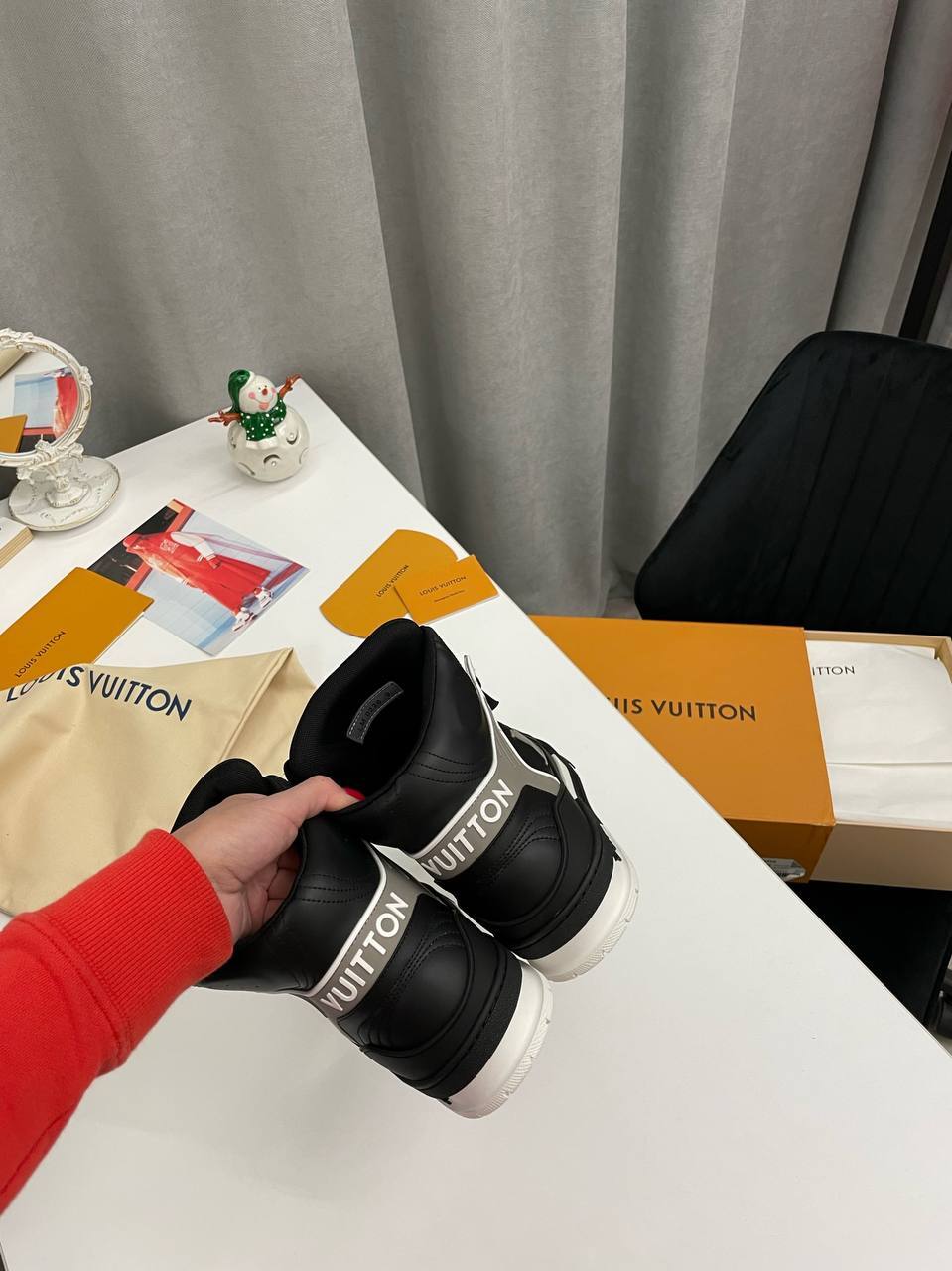 Louis Vuitton мужские кеды премиум BP-42857 Louis Vuitton мужские кеды премиум BP-42857