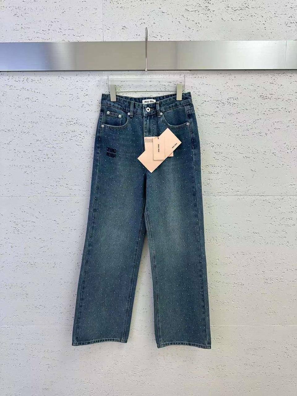 Джинсы повседневные Miu Miu BP-46918 Джинсы повседневные Miu Miu BP-46918
