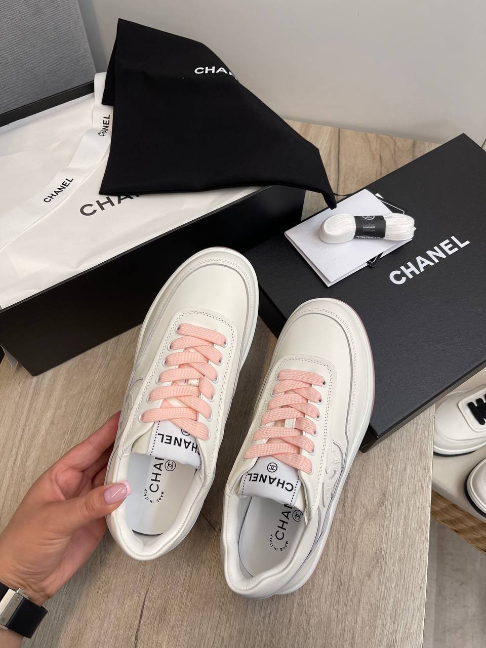 Chanel коллекционные женские кеды BP-48753 Chanel коллекционные женские кеды BP-48753