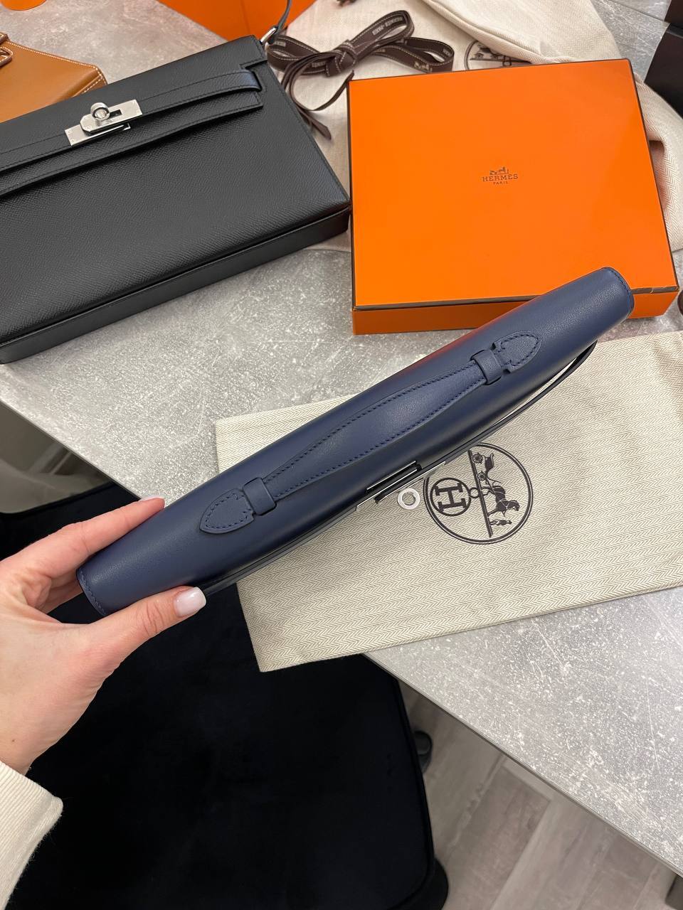 Клатч KELLY CUT премиум, swift Hermes BP-46497 Клатч KELLY CUT премиум, swift Hermes BP-46497