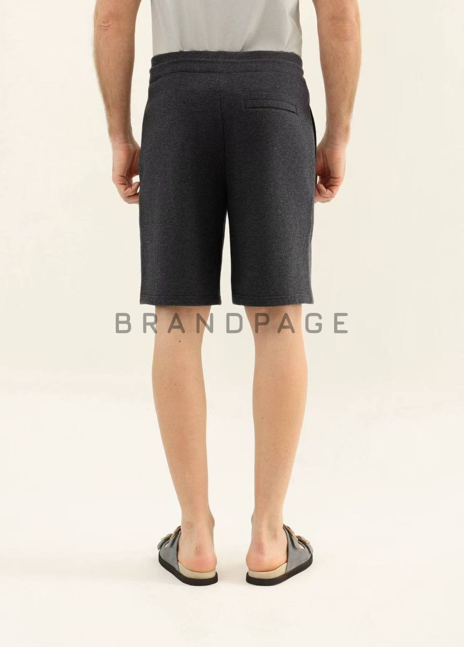 Трикотажные шорты из хлопка Loro Piana BPLUX12335 Трикотажные шорты из хлопка Loro Piana BPLUX12335