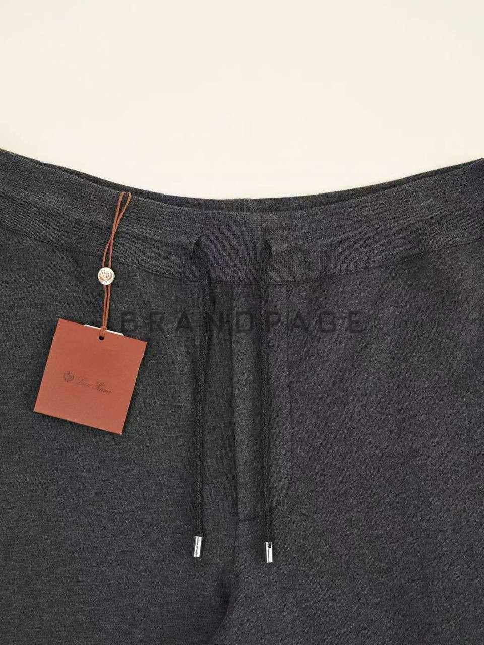 Трикотажные шорты из хлопка Loro Piana BPLUX12335 Трикотажные шорты из хлопка Loro Piana BPLUX12335