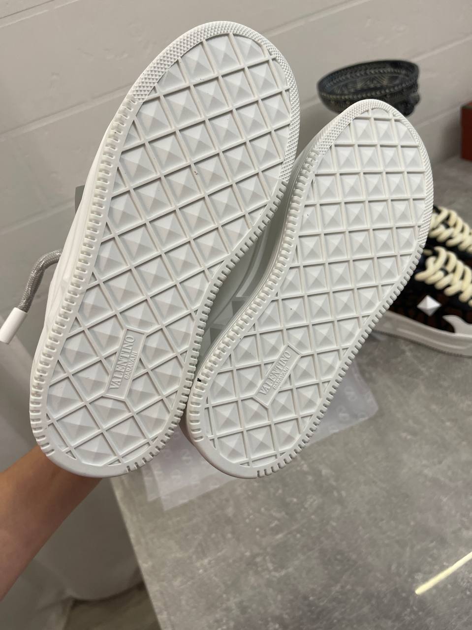 Женские кеды Valentino BP-41527 трендовые Женские кеды Valentino BP-41527 трендовые