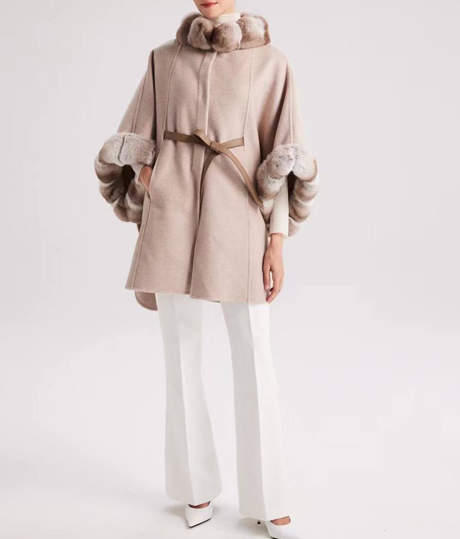 Премиум пончо Loro Piana BP-23037 Премиум пончо Loro Piana BP-23037