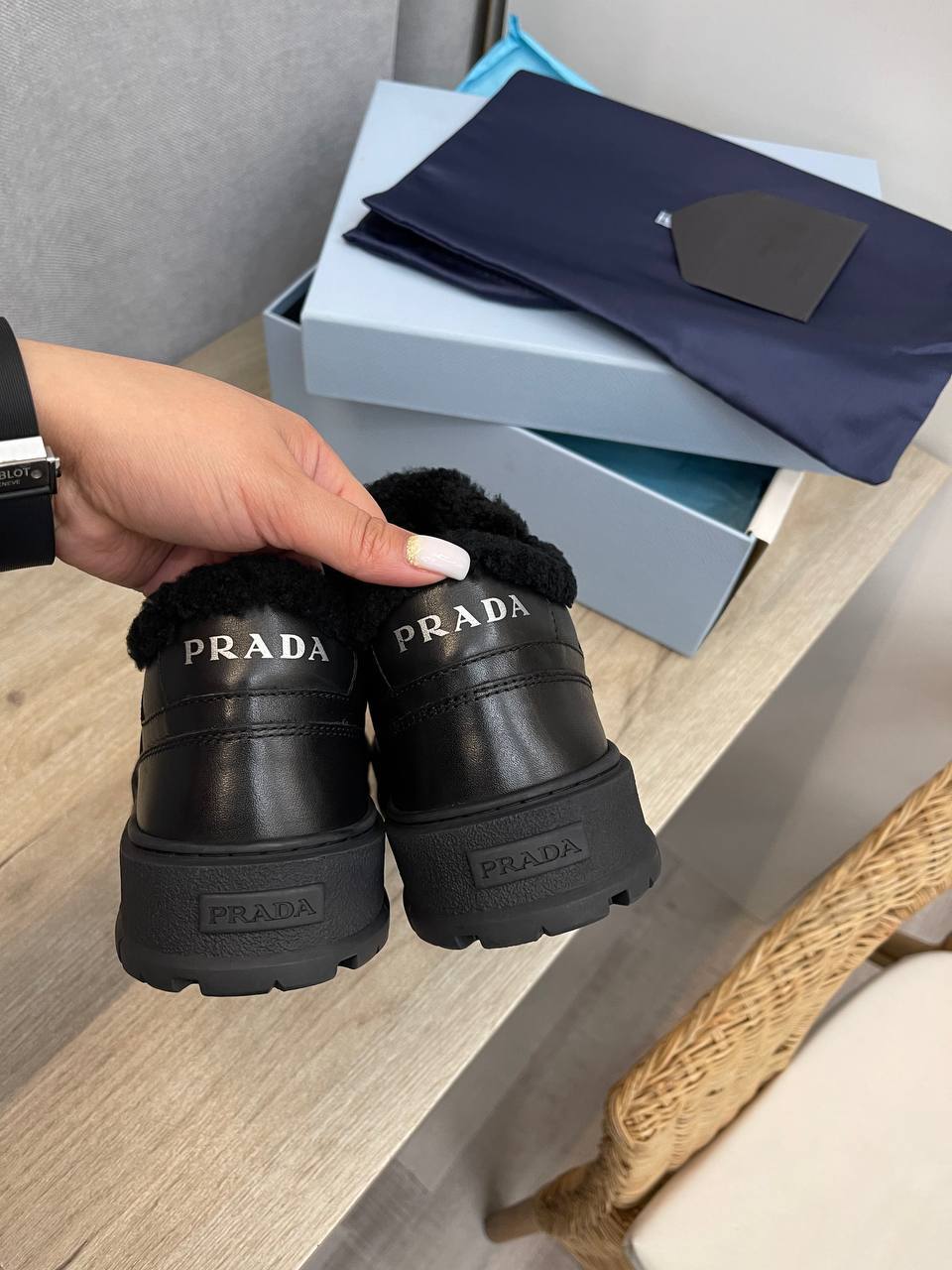 Кеды Prada BP-39902 для женщин премиальные Кеды Prada BP-39902 для женщин премиальные