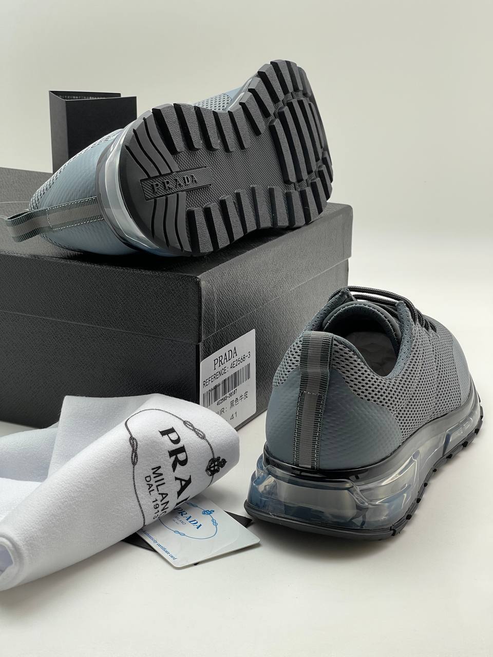 Prada мужские премиум кроссовки BP-35378 Prada мужские премиум кроссовки BP-35378