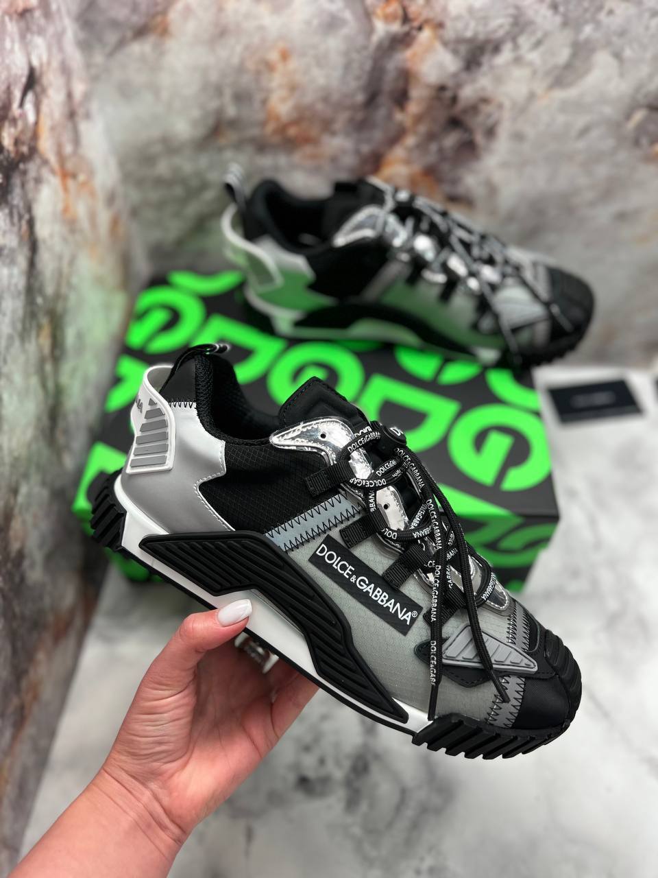 Dolce & Gabbana лимитированные кроссовки BP-32176 Dolce & Gabbana лимитированные кроссовки BP-32176