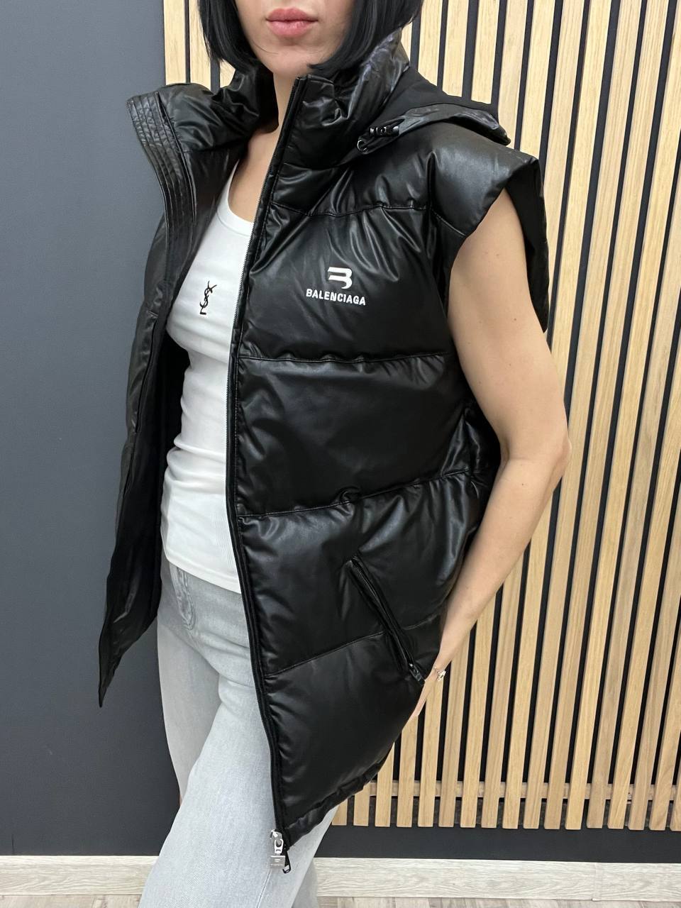 Жилет Balenciaga эксклюзивный BP-50967 Жилет Balenciaga эксклюзивный BP-50967
