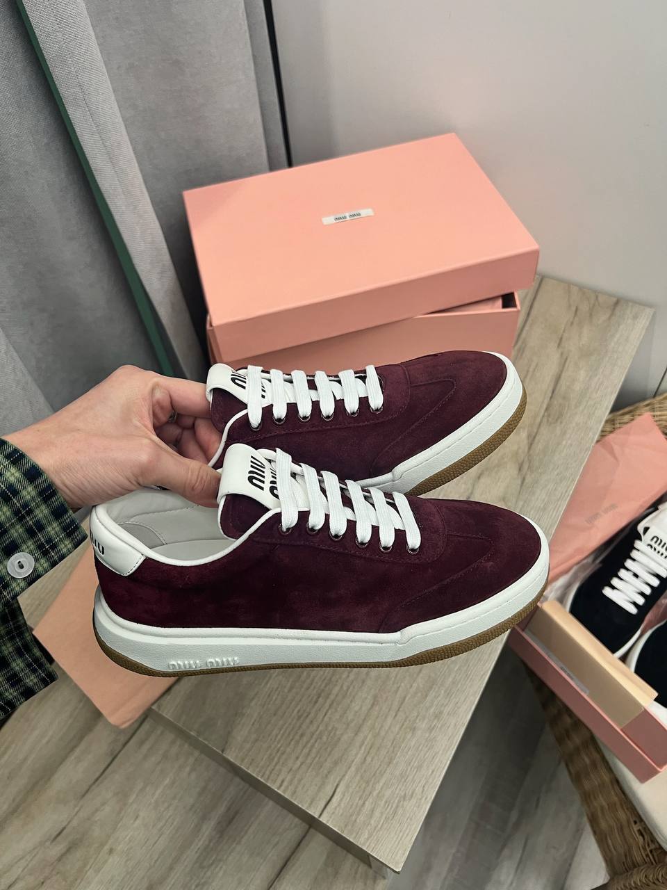 Коллекционные кроссовки Miu Miu BP-46689 Коллекционные кроссовки Miu Miu BP-46689