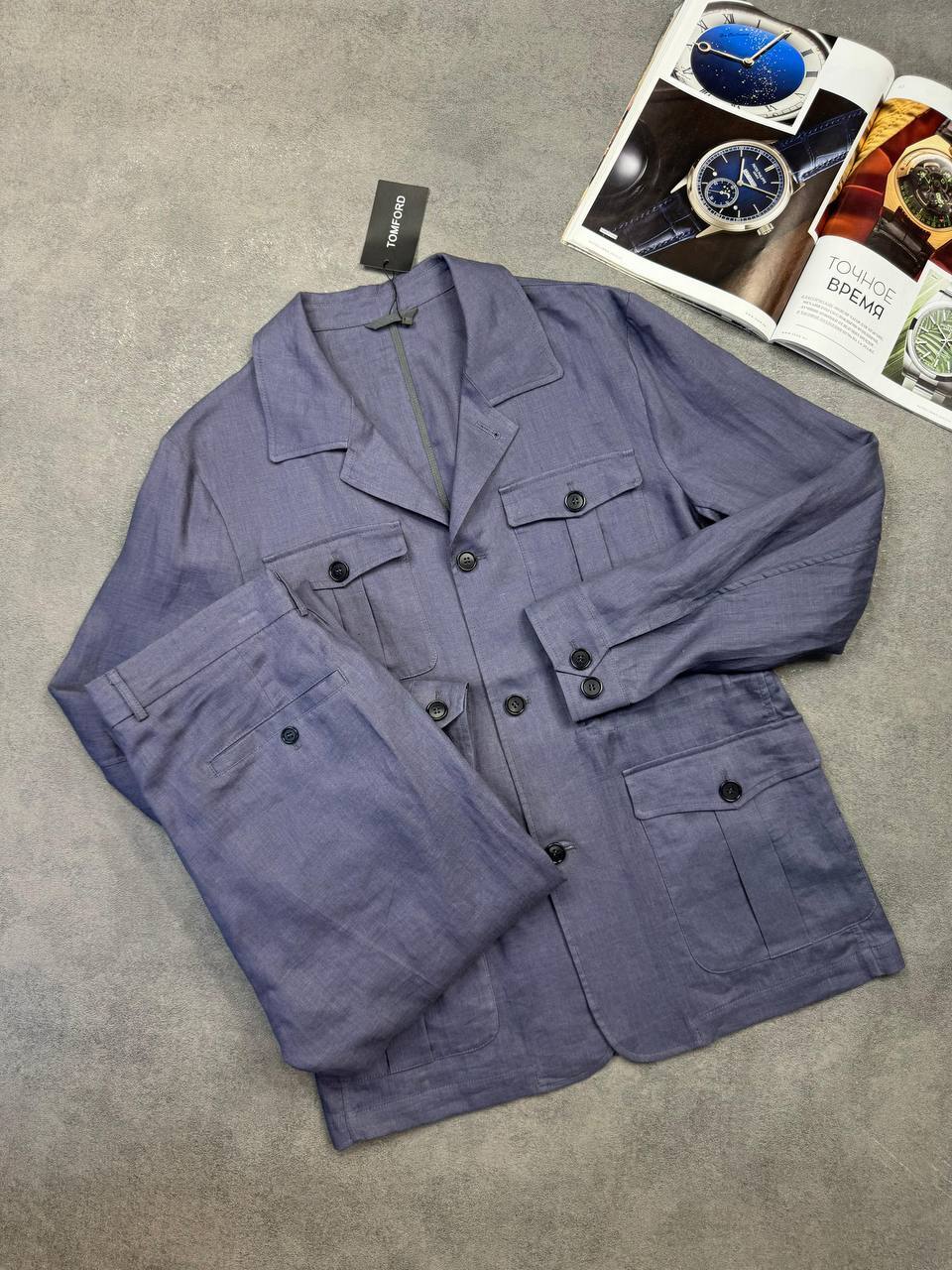 Повседневный мужской костюм Tom Ford BP-52254 Повседневный мужской костюм Tom Ford BP-52254
