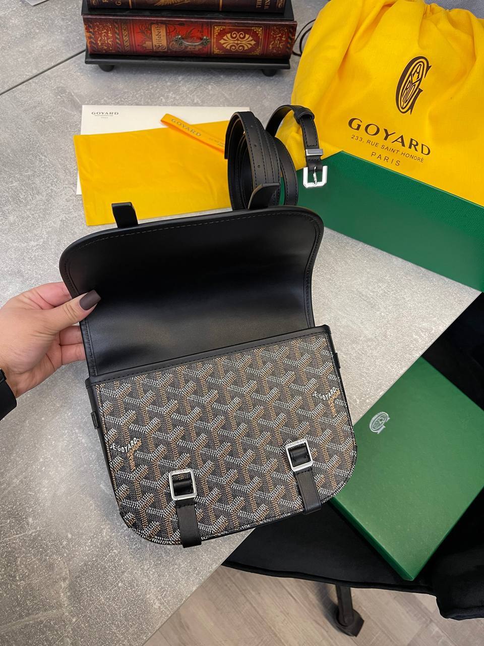 Дизайнерский мессенджер Goyard BP-41413 Дизайнерский мессенджер Goyard BP-41413