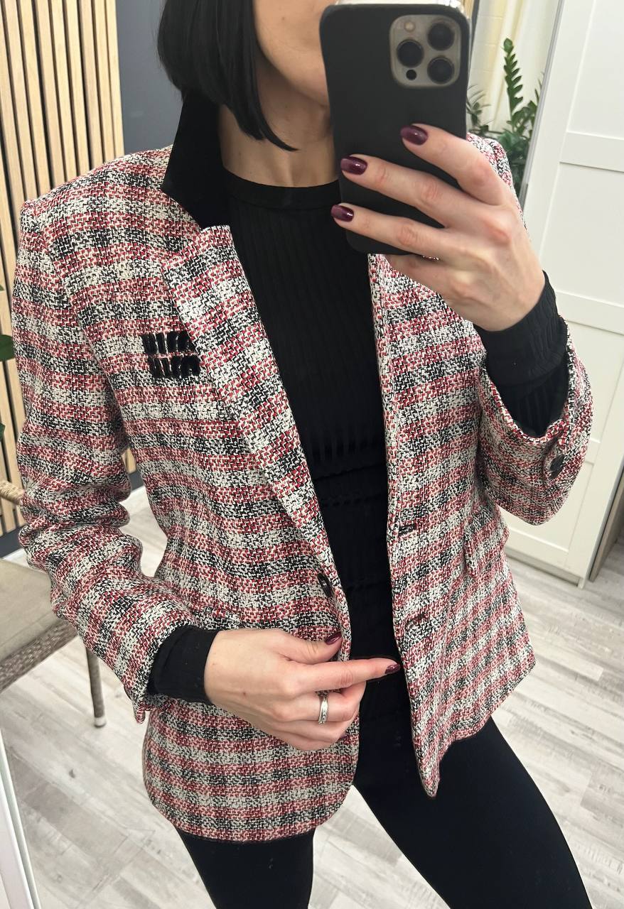 Повседневный жакет Miu Miu BP-46320 Повседневный жакет Miu Miu BP-46320